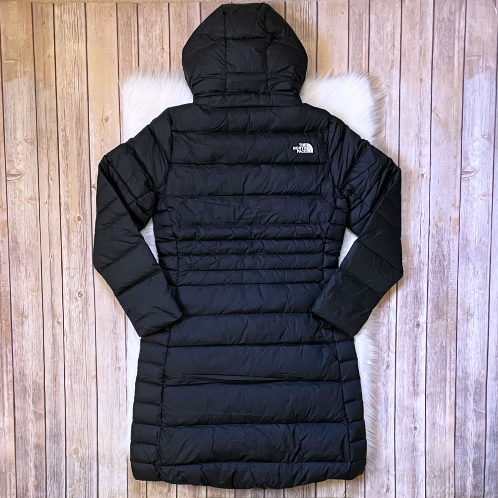 The North Face Women’s Metropolis II Parka Coat In Black - Picture 6 of 8